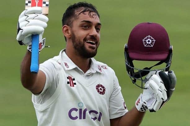 Saif Zaib scored six first-class centuries for Northants in 2025