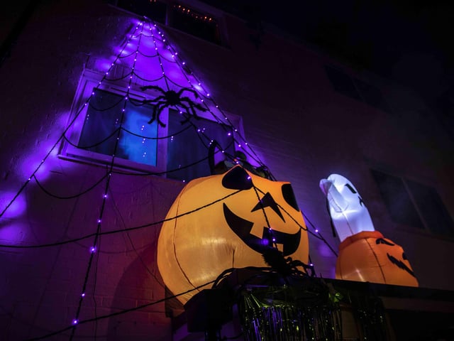 The owner of this Northampton house has gone above and beyond at Halloween for more than two decades. 2023 was no different.
