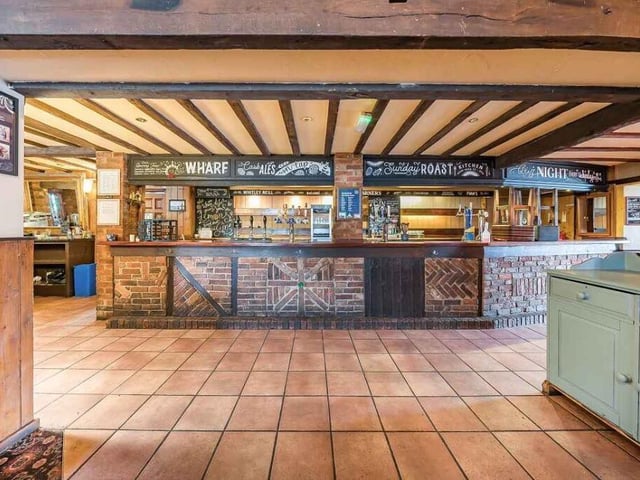 The Wharf, in the village of Bugbrooke and formerly owned by the McManus Pub Company, is on the market for £595,000.