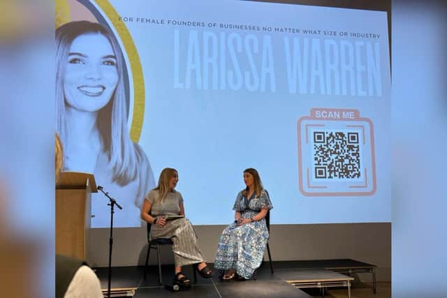 Larissa, who was a speaker at this year's Female Founders Summit, is proud to offer skin and blemish consultations with a view to treating any benign findings, as well as looking after general skin health.