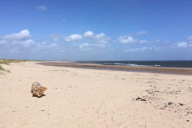 Susan Redpath sent in this picture from the Cresswell end of Druridge Bay.
