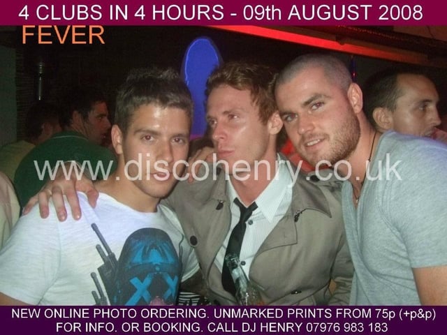 Nostalgic pictures from nights out at Ghost and Fever in August 2008