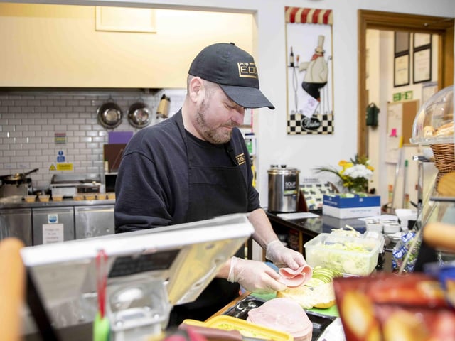 Co-owner of the All Saints Bistro, Martyn Edwards. Photo taken on Tuesday, May 10 2022.