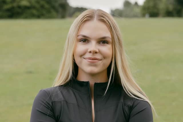 Amy Litster, who qualified last July and launched ‘Train with Aims’ in August, always knew she wanted to help women understand the power of strength training. Photo: Imogen Overton Photography.