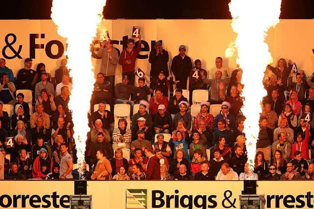 Supporters will be back inside the County Ground in large numbers on Friday for the first time since 2019