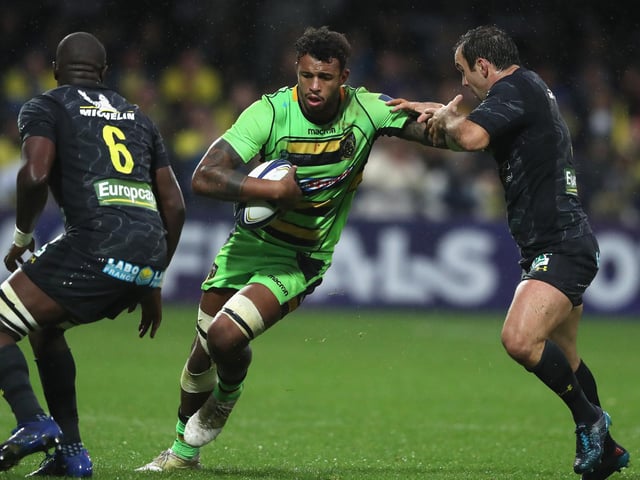 Dylan Hartley was yellow carded on 30 minutes as Saints were beaten in the Champions Cup pool stage clash at Stade Marcel Michelin. Christian Day scored Saints' only try of the match on 48 minutes, with Harry Mallinder adding the conversion.