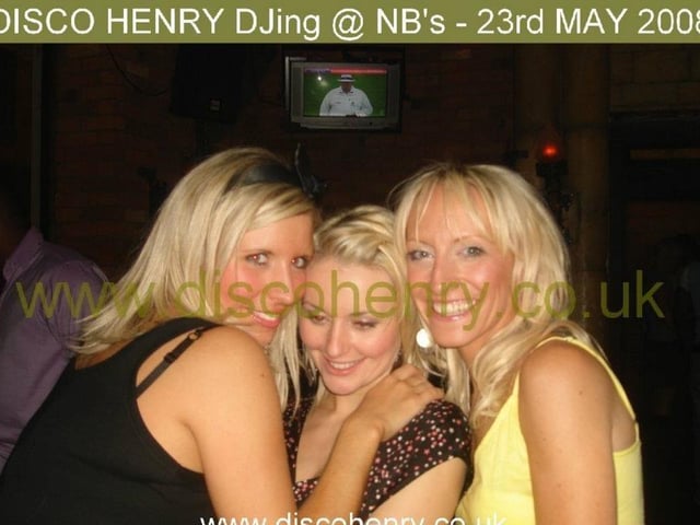 Nostalgic pictures from a Friday night out at NB's