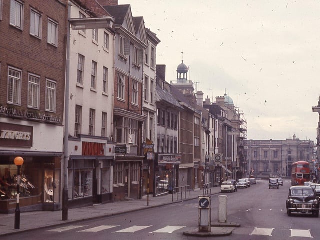 The Drapery street scene circa 1966 - 1967