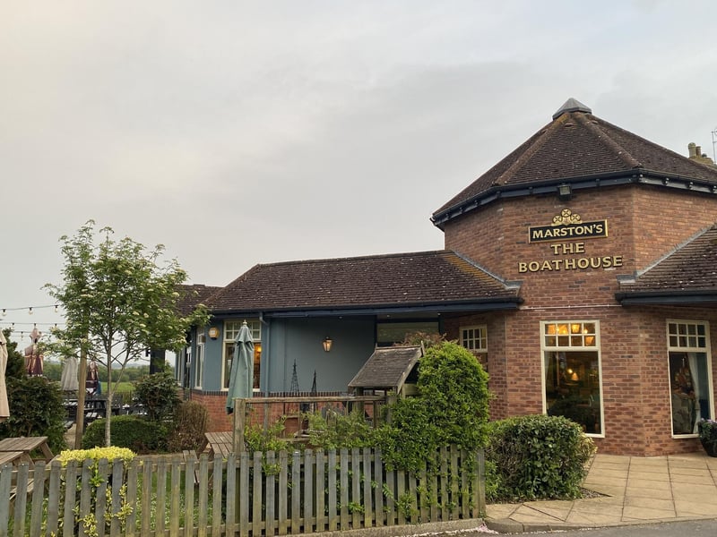 The Boathouse restaurant pictured.