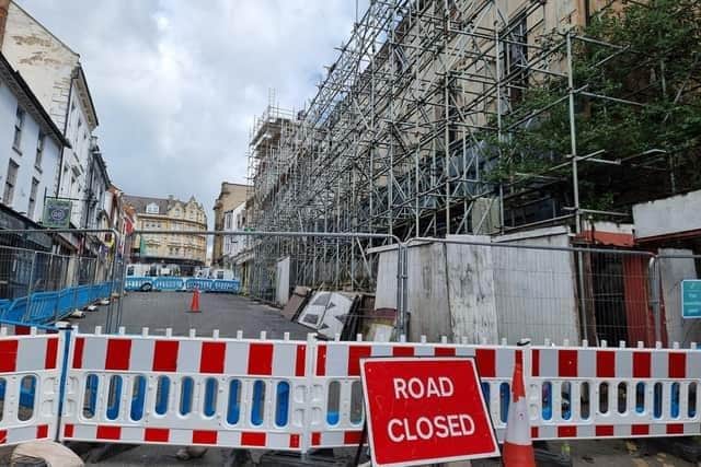 Here's what Bridge Street is currently looking like