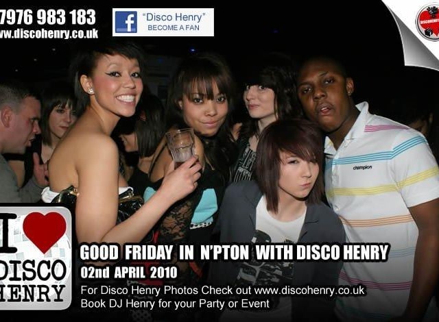 Nostalgic pictures from a Good Friday night out in 2010 around Northampton.