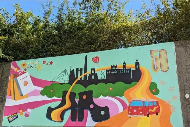 Weston Favell's 50th Mural