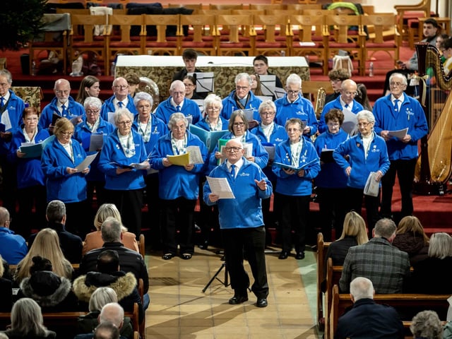 The service, hosted by Cynthia Spencer Hospice, took place on Tuesday (December 10), and encouraged people to remember loved ones this Christmas.