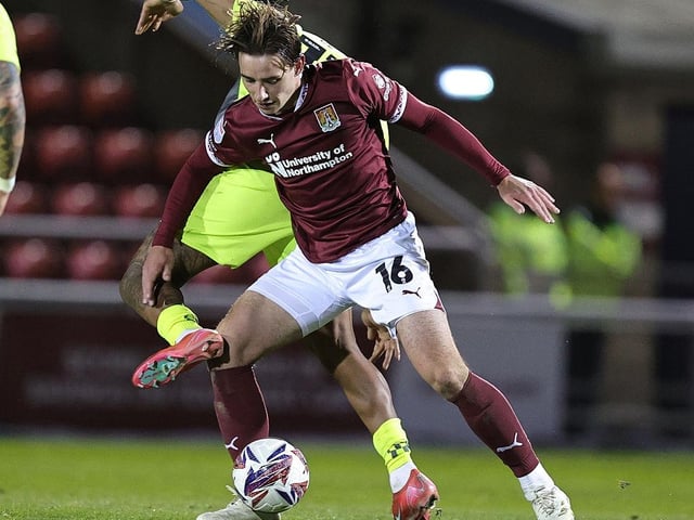 There was a moment in the first half where he had time and space outside the penalty box and there were men in the middle, only to then balloon the ball over the stand, let alone the goal. Rather summed up a bad night. As poor as he's played in claret... 5