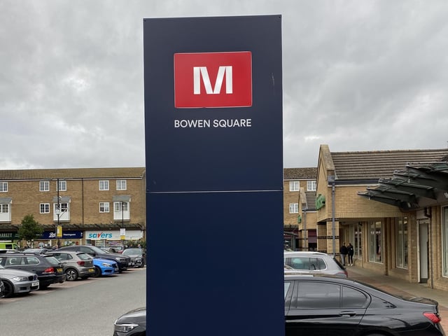 Unit 8, in Bowen Square, run by LCP Properties, is occupied by Clintons and is currently available for a long-term lease on Rightmove.