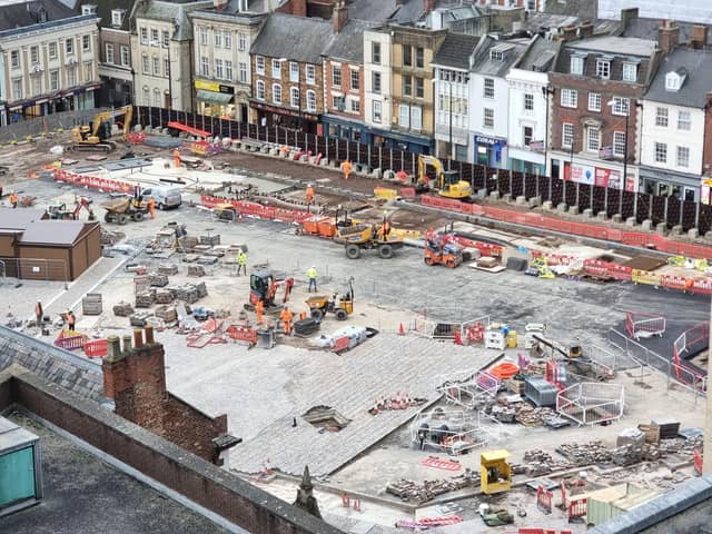 Here's how the Market Square was looking on February 6, 2024.