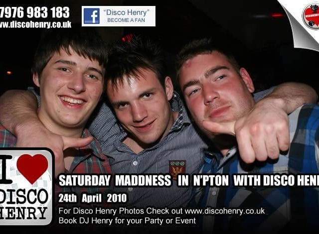 Nostalgic pictures from an April night out in town 13 years ago