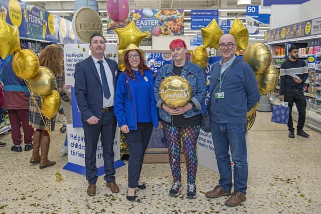 Tesco shopper selects children’s charity Thorplands Primary School to receive thousands of pounds