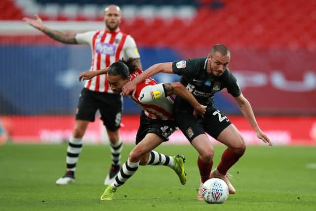 Michael Harriman more than played his part in Town's Wembley triumph in 2020.