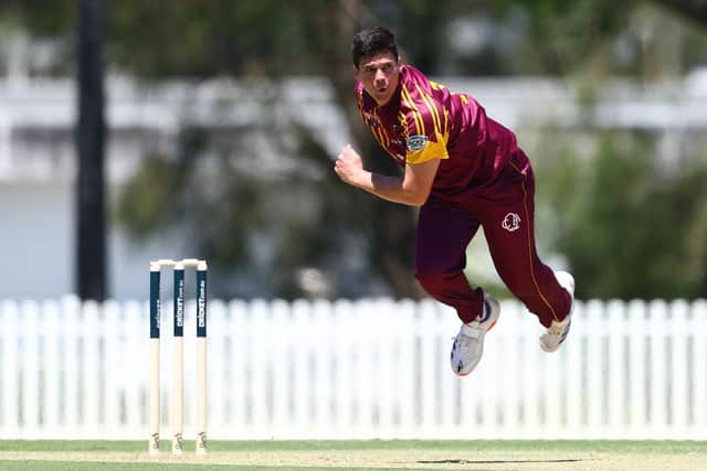 Liam Guthrie in action for Queensland against South Australia