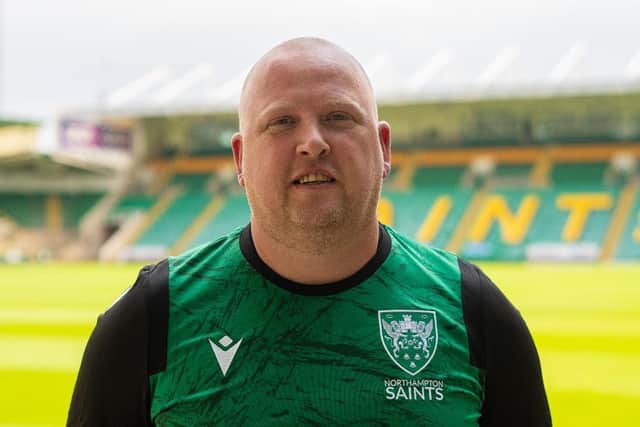 Northampton Saints inclusion officer and active wheelchair rugby coach, Jamie Higgins.