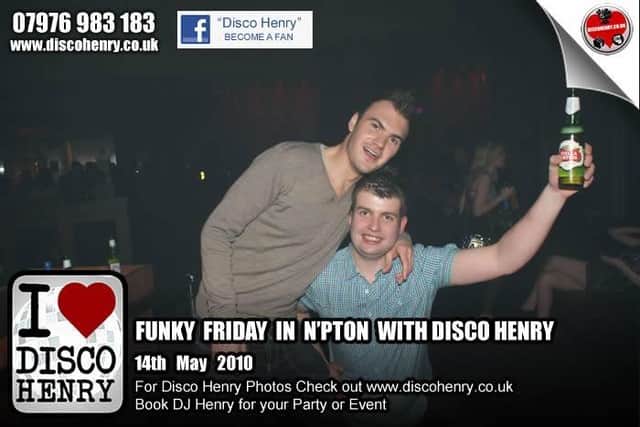 Nostalgic pictures from a night out in Northampton