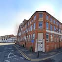 This vacant former boot and shoe factory in Clare Street is set to be converted into 14 flats with six parking spaces