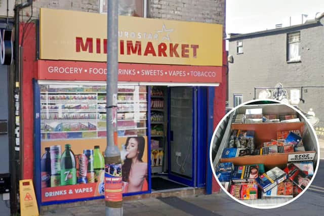 Euro Star Supermarket in Wellingborough Road has had its alcohol licence revoked. Credit: Google Maps / Northamptonshire Police
