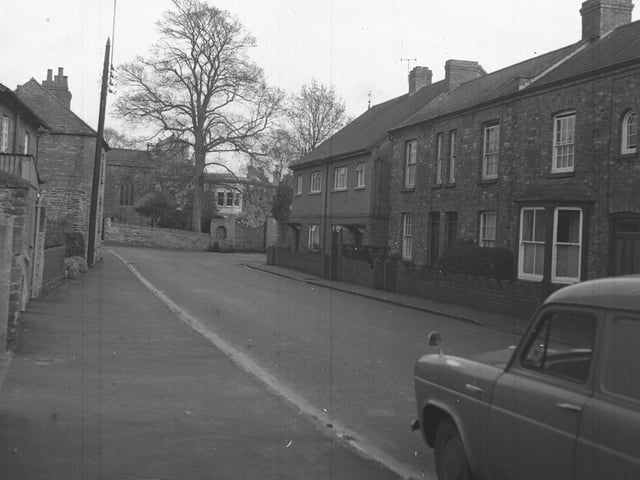 Street scene with Ford van