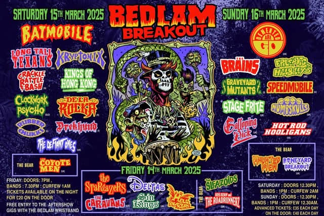 Bedlam Breakout returns this month.