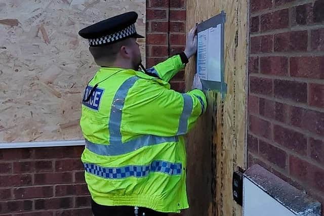 No unauthorised personnel are allowed in the property.