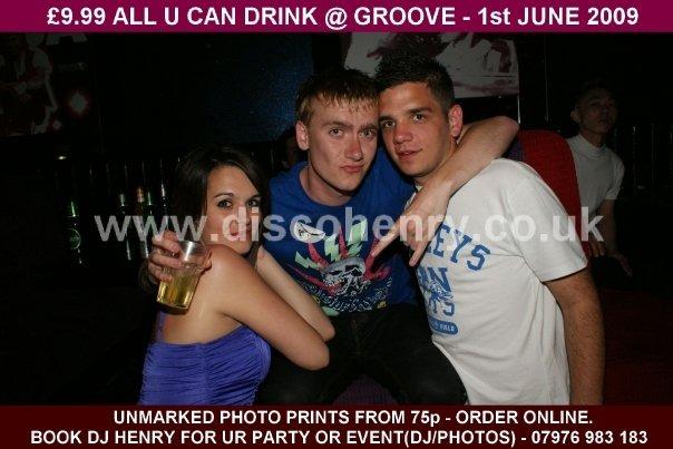 Nostalgic pictures from a night out on the town 15 years ago