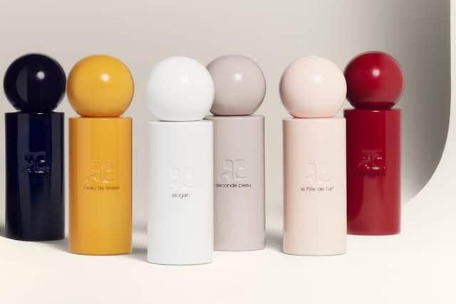 Courrèges fragrances available exclusively at The Fragrance Shop