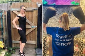 Justine Fury, 40, was diagnosed with ovarian cancer in April 2019 aged 36.