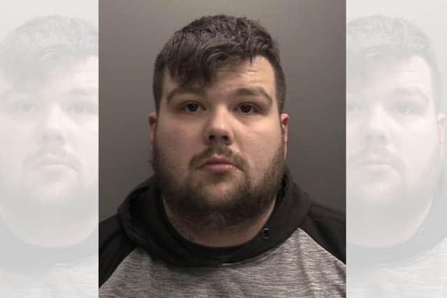 Callum Pluteci, who is originally from South Yorkshire, spent a night in Kettering in breach of his SRO. Image: NW
