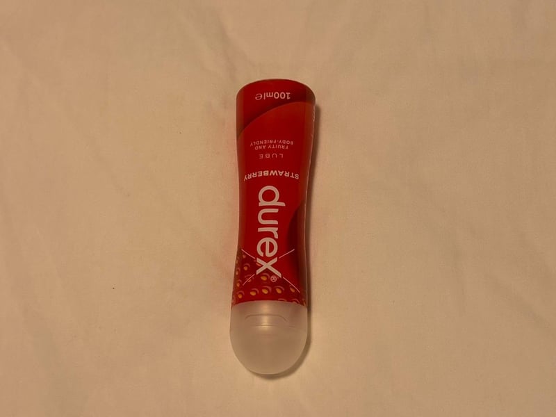A bottle of lube was removed in 2022