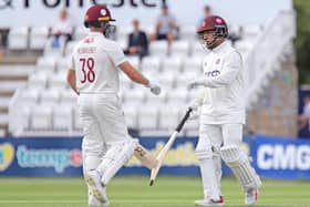 Nathan McSweeney and Saif Zaib both scored centuries for Northants on day one (Picture: Peter Short)