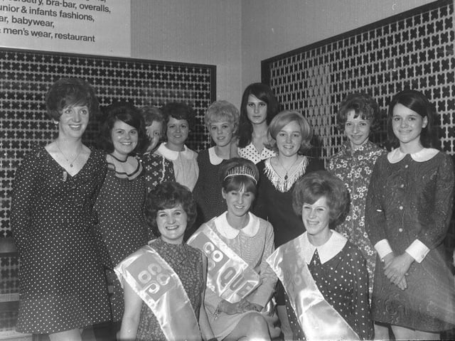 This group from the Co-Op took part in the Northampton Carnival in the late 1960s