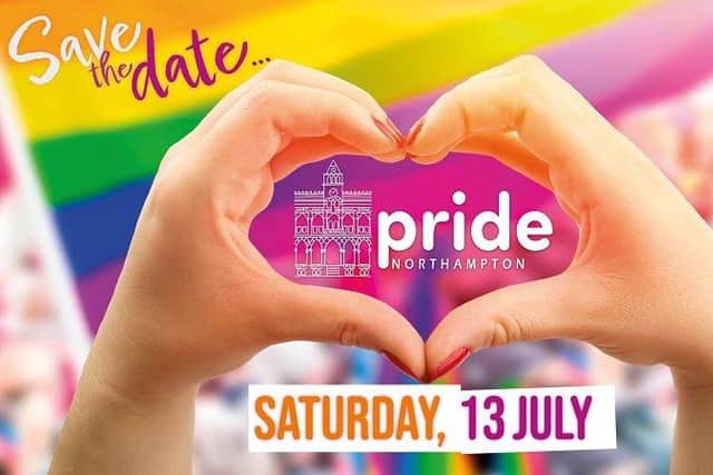 Save the date! Northampton Pride 13 July