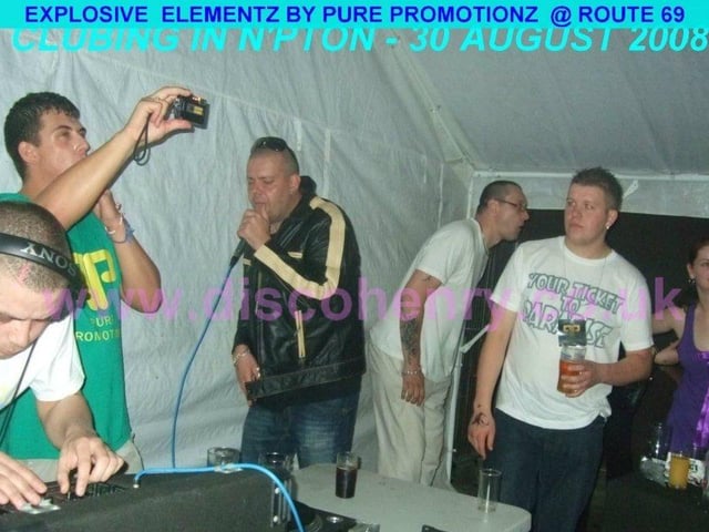 Nostalgic pictures from a night out on the town