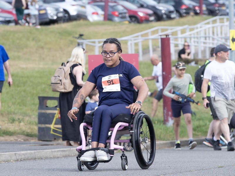 Hundreds of runners took part in the event on Sunday May 31, which started and ended at Sixfields Stadium.