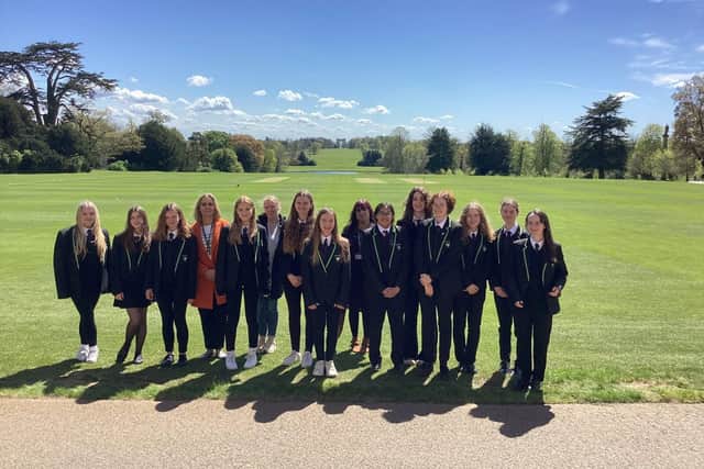 Ceddar Upper School students are taking part in the Open Arts Competition at Stowe House.