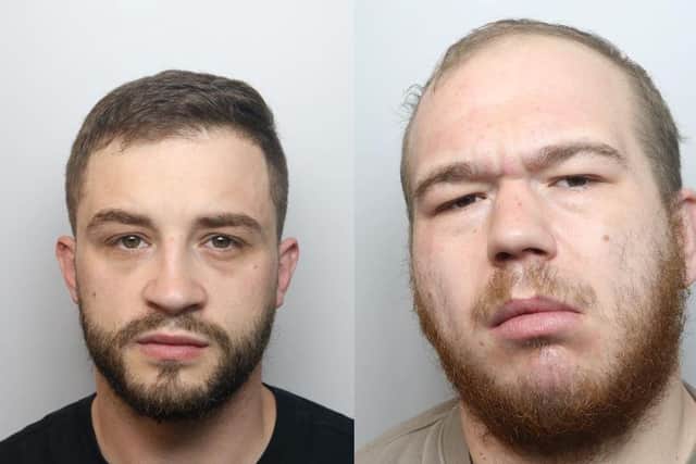 Farrant left, Symons right.