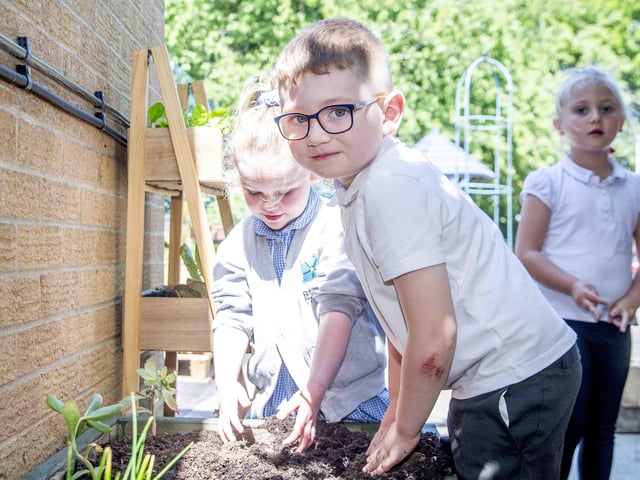 Briar Hill Primary School unveiled its new garden on Friday (June 9) to promote the importance of green space for children.