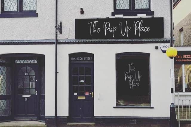 The Pop Up Place, located in High Street, Long Buckby.