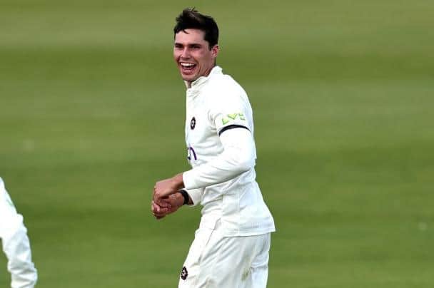 Roger Broad All-rounder Justin Broad puts pen to paper on new deal at Northants
