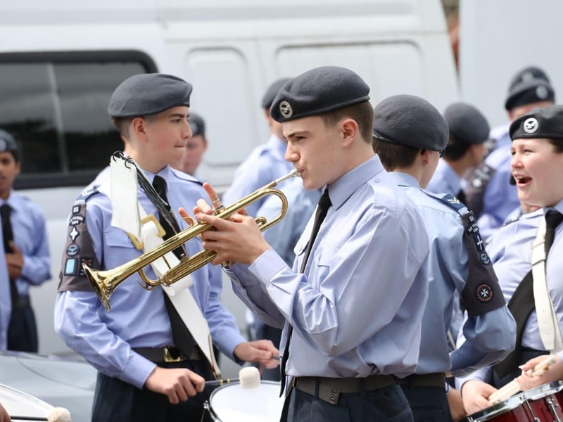 Kettering town centre: crowds line town centre to welcome The Royal Anglian Regiment for Armed Forces Day parade /National World