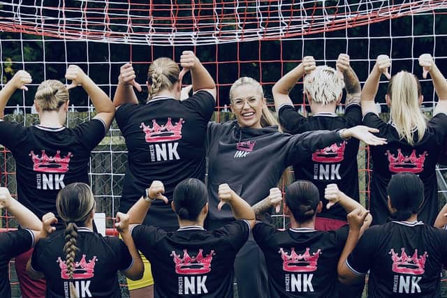 Princess INK Sponsoring Woburn and Wavendon Women's