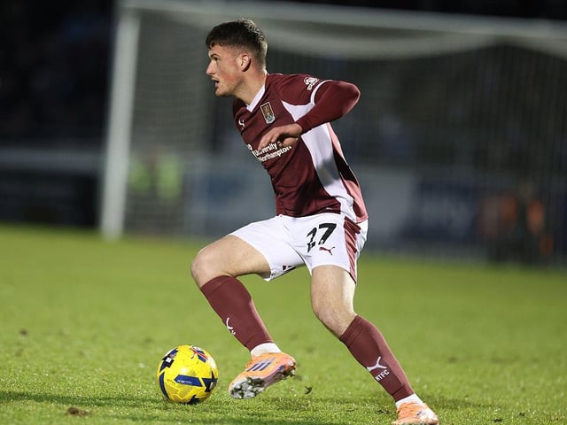 On for the final 15 but Cobblers never really threatened an equaliser... 6