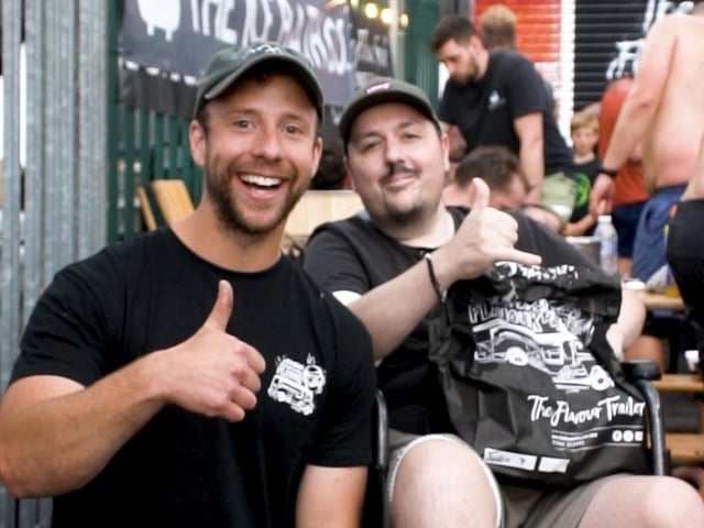 100 people ran five kilometres, jumped in an ice bath and ate a burger, and are already calling to take on another challenge for the important cause.